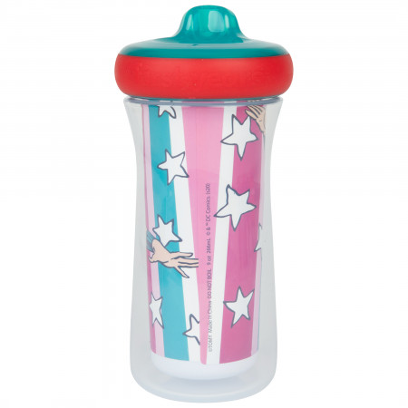 DC Comics Wonder Woman Retro 9oz Insulated Sippy Cup